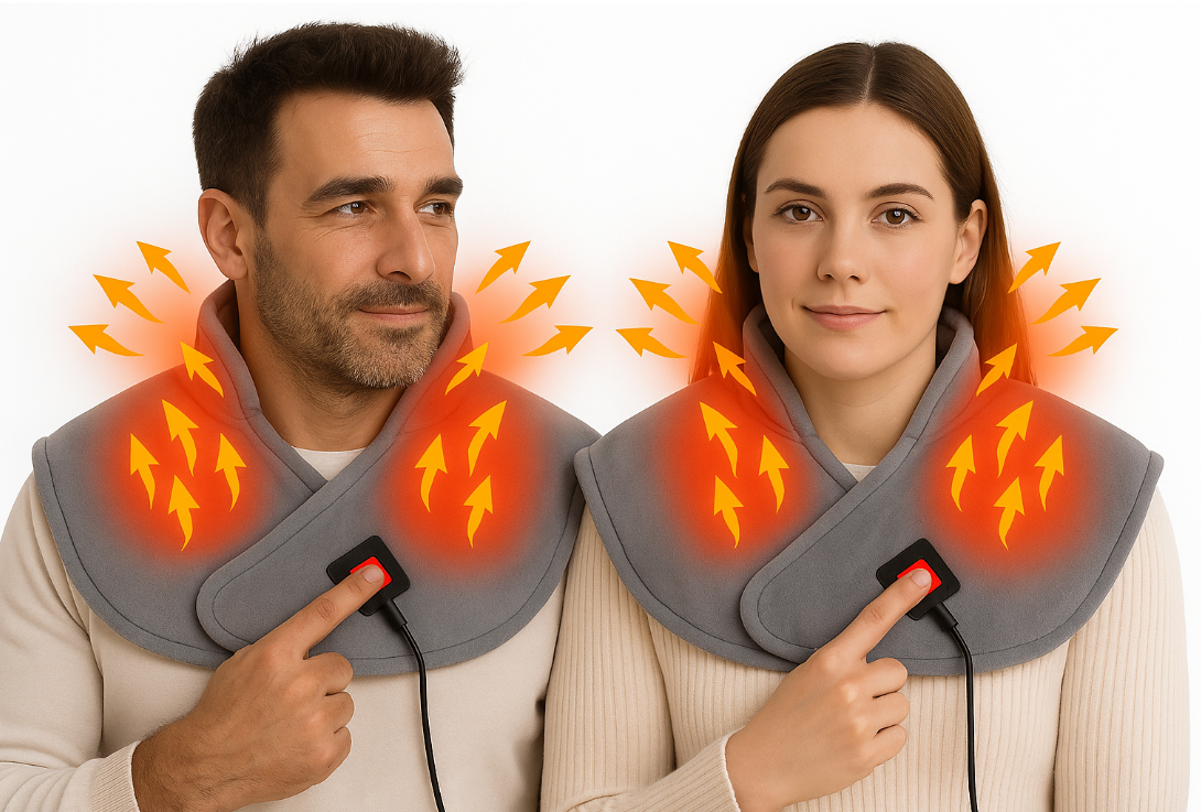 Electric Heating Wrap for Shoulder & Neck